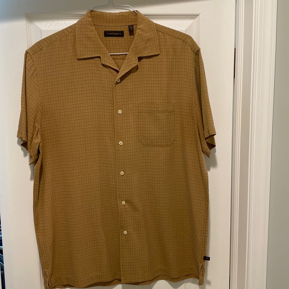 Joseph Abboud mens short sleeve shirt